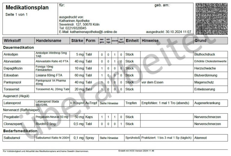 übearbeiteter-Medikationsplan